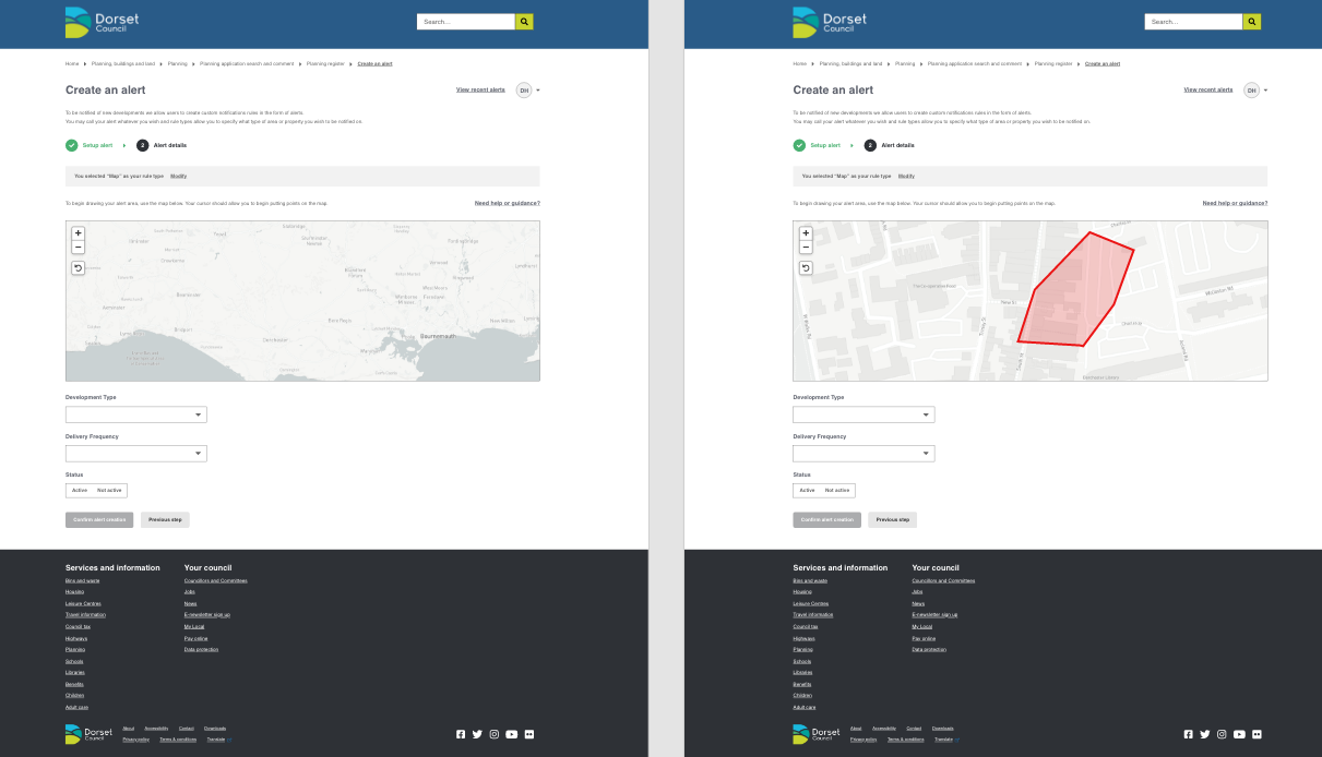 Designs around alert tracking to enhance application tracking