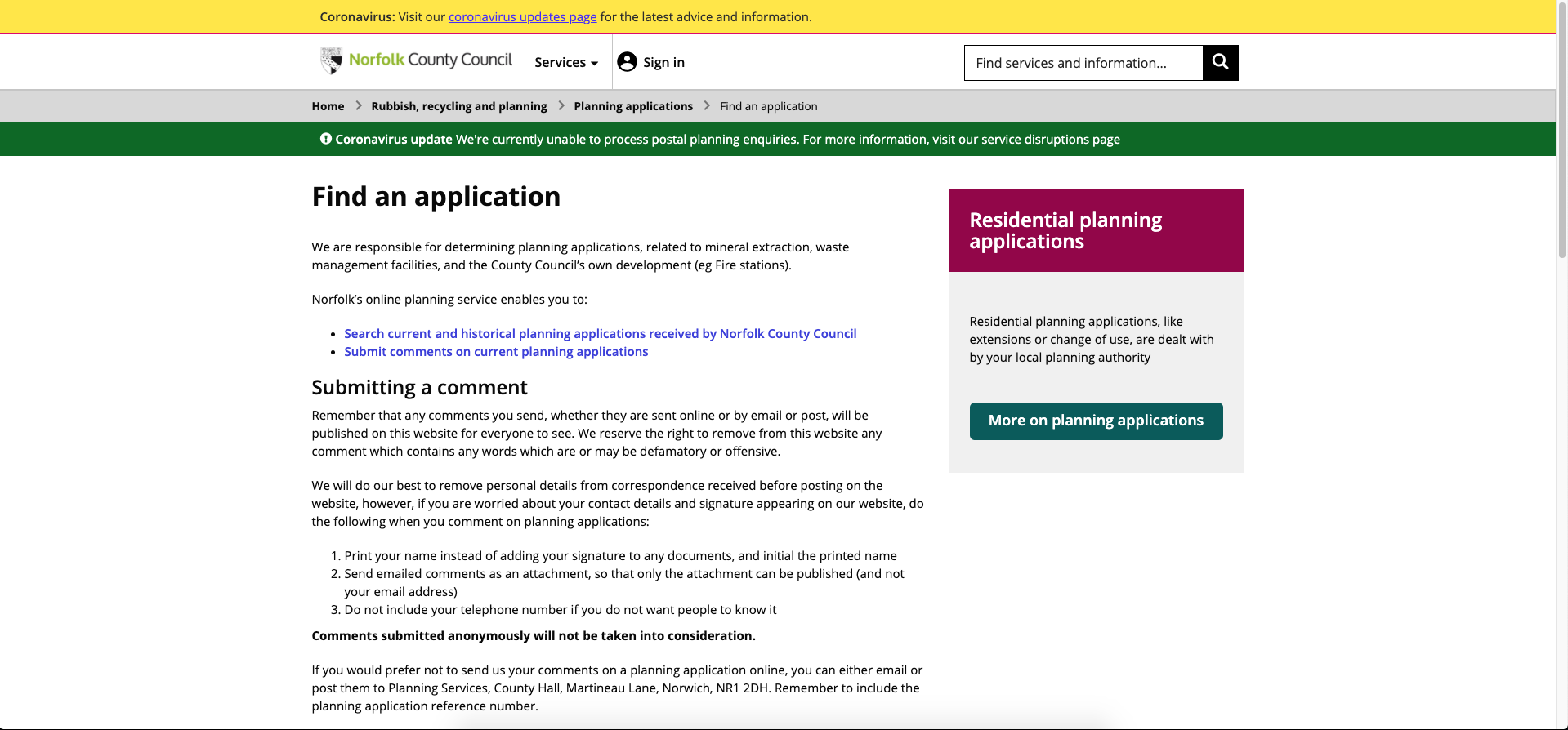 Another picture this time detailing the nice branded page before accessing the register